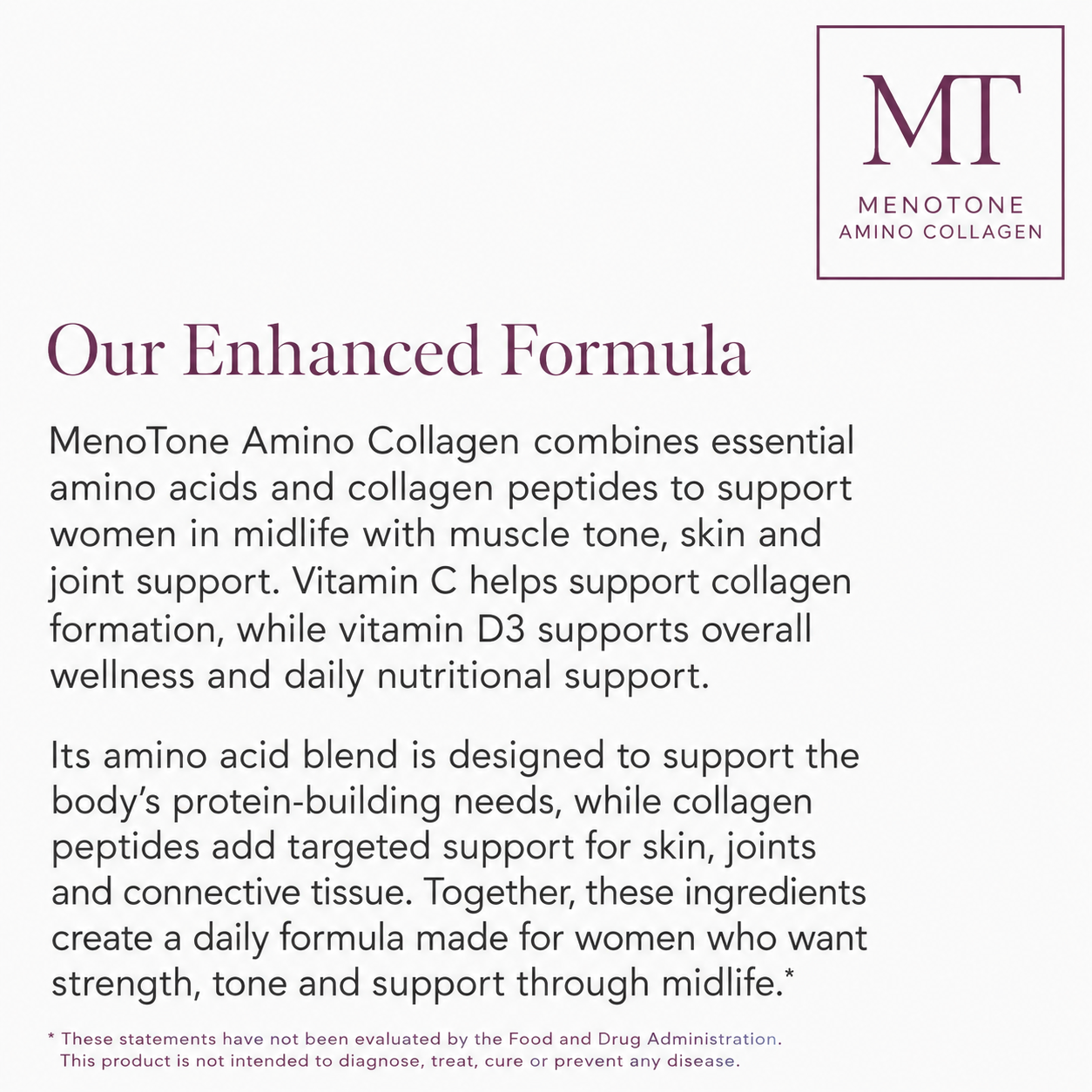 MenoTone Amino Collagen