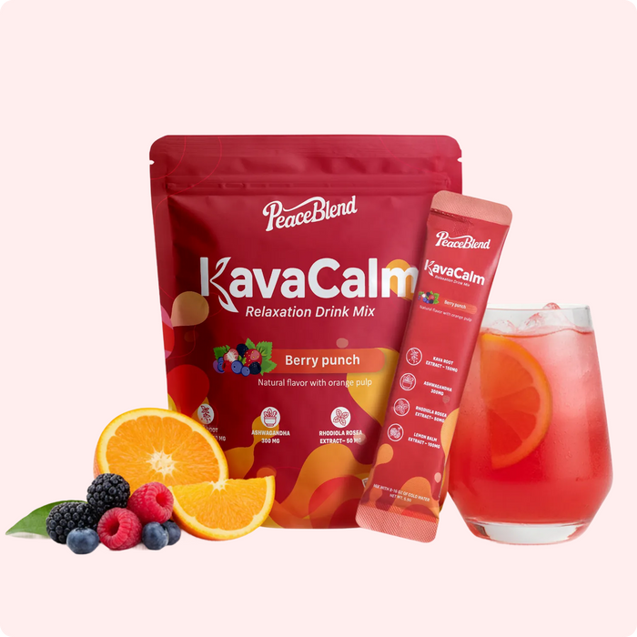 KavaCalm Relaxation Drink Mix - Berry punch